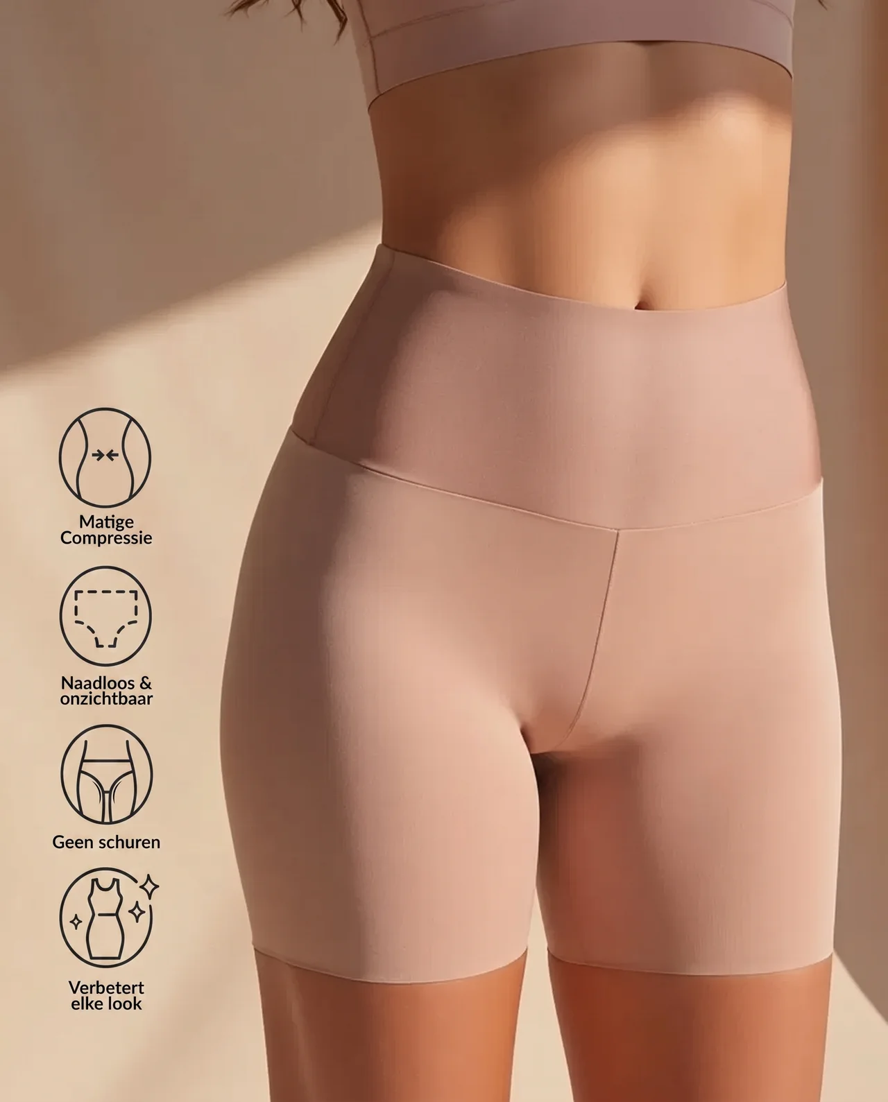Vaella Tuck & Lift Naadloze Short